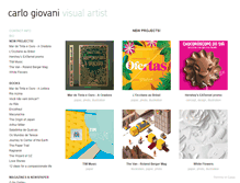 Tablet Screenshot of carlogiovani.com